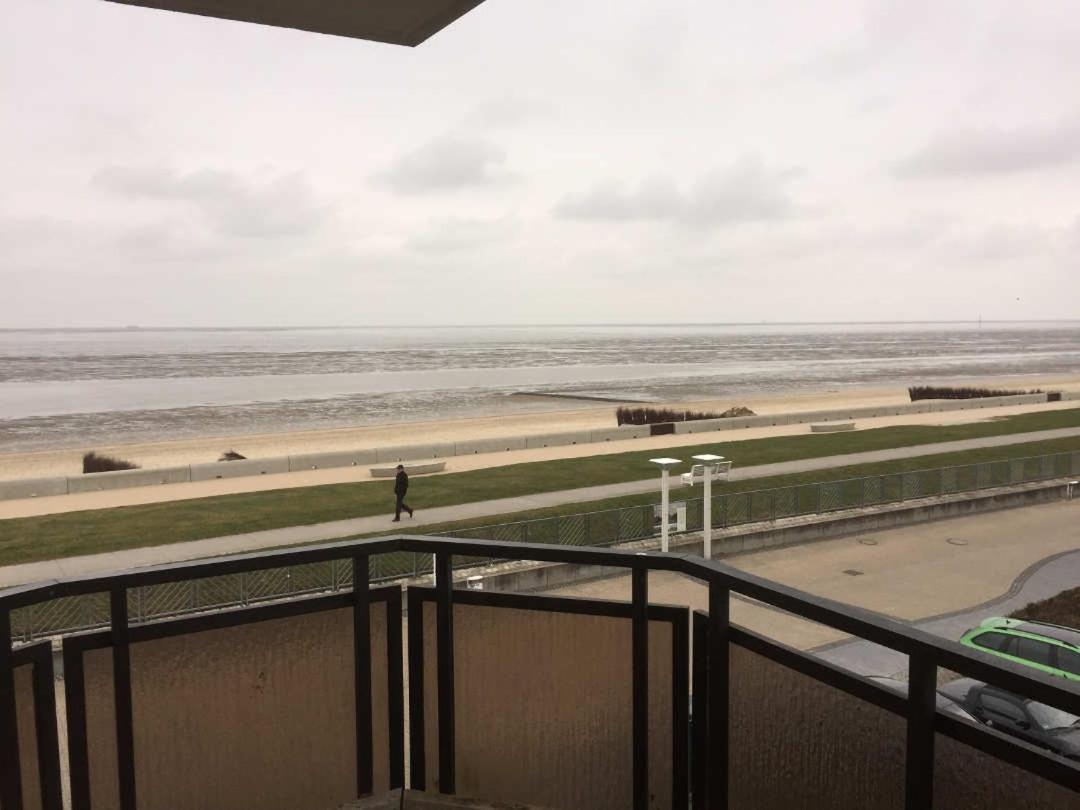 Meeresbrandung, Ferienwohnung 26 Cuxhaven Bagian luar foto