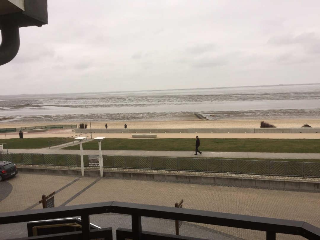 Meeresbrandung, Ferienwohnung 26 Cuxhaven Bagian luar foto